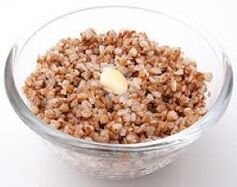 Buckwheat porridge is the main dish of the buckwheat diet